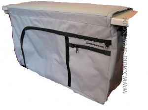 x-morph seatbag grey- bag under seats of inflatable boats 